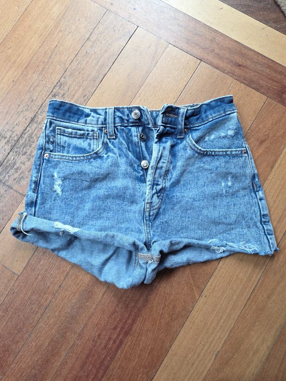 Target Denim Jean Cut Off Short Shorts Size Medium